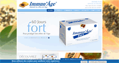 Desktop Screenshot of immunage.fr